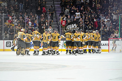 Vegas Golden Knights team photo (Photo- Vegas Golden Knights via Twitter)