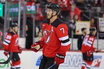 NHL: Detroit Red Wings at New Jersey Devils
