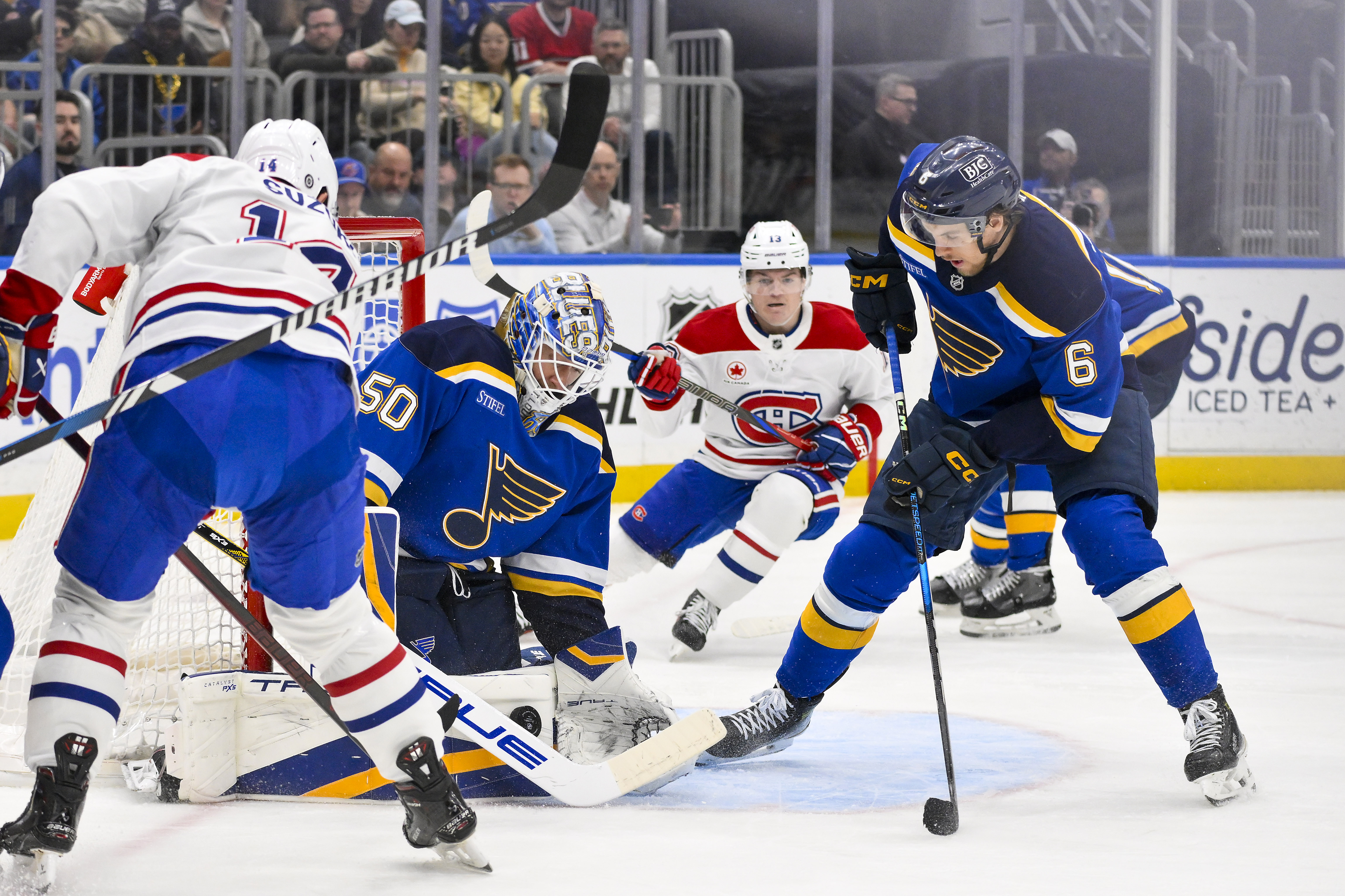 NHL: Montreal Canadiens at St. Louis Blues