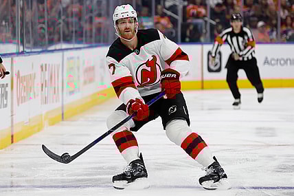 NHL: New Jersey Devils at Edmonton Oilers