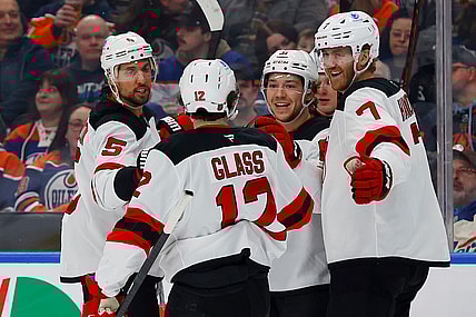 NHL: New Jersey Devils at Edmonton Oilers