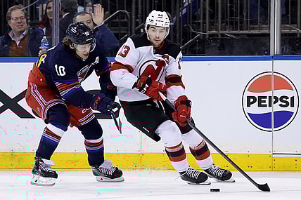 NHL: New Jersey Devils at New York Rangers