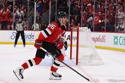 NHL: San Jose Sharks at New Jersey Devils