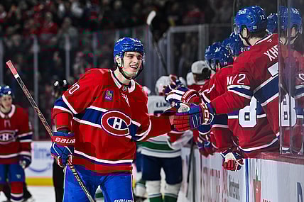 NHL: Vancouver Canucks at Montreal Canadiens