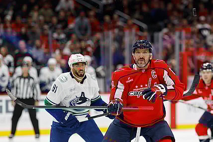 NHL: Vancouver Canucks at Washington Capitals