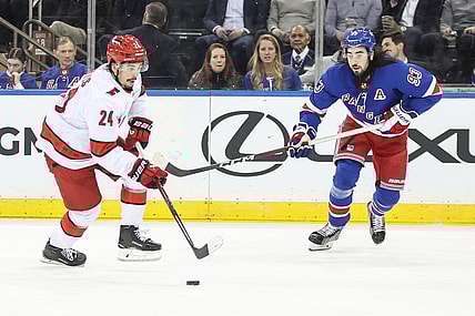 NHL: Carolina Hurricanes at New York Rangers