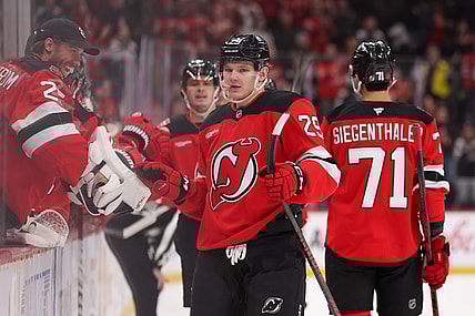 NHL: Winnipeg Jets at New Jersey Devils