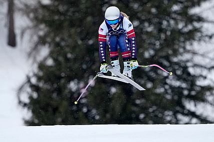 Olympics: Alpine Skiing-Womens Downhill Training