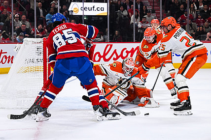 NHL: Anaheim Ducks at Montreal Canadiens