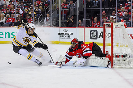 NHL: Boston Bruins at New Jersey Devils