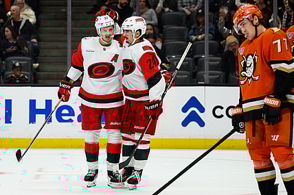 NHL: Carolina Hurricanes at Anaheim Ducks
