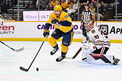 NHL: Chicago Blackhawks at Nashville Predators