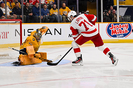 NHL: Detroit Red Wings at Nashville Predators