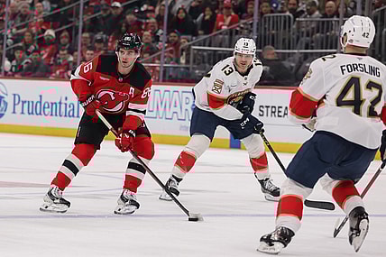 NHL: Florida Panthers at New Jersey Devils