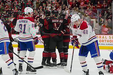 NHL: Montreal Canadiens at Carolina Hurricanes
