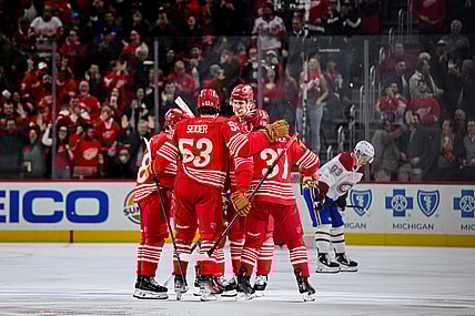 NHL: Montreal Canadiens at Detroit Red Wings