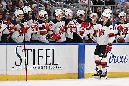 NHL: New Jersey Devils at St. Louis Blues