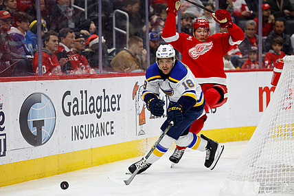 NHL: St. Louis Blues at Detroit Red Wings