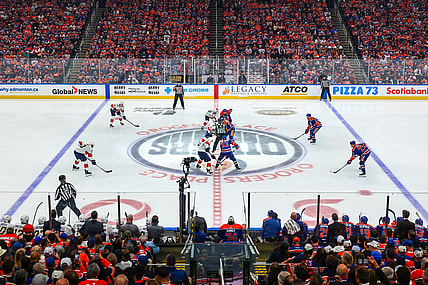 NHL: Stanley Cup Final-Florida Panthers at Edmonton Oilers