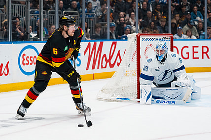 NHL: Tampa Bay Lightning at Vancouver Canucks