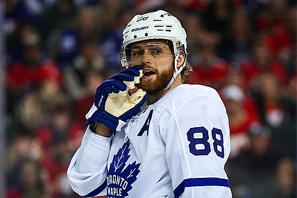 NHL: Toronto Maple Leafs at Calgary Flames