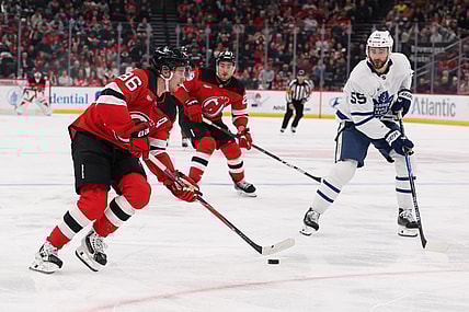 NHL: Toronto Maple Leafs at New Jersey Devils