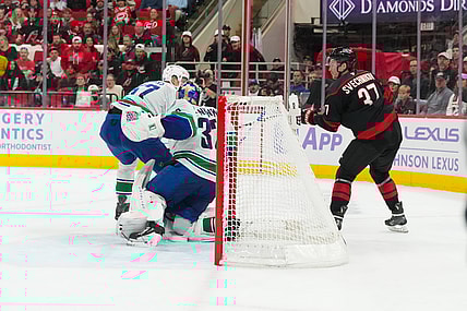 NHL: Vancouver Canucks at Carolina Hurricanes