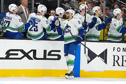 NHL: Vancouver Canucks at Vegas Golden Knights