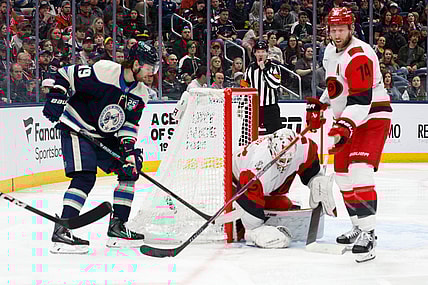 NHL: Carolina Hurricanes at Columbus Blue Jackets