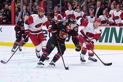 NHL: Carolina Hurricanes at Ottawa Senators
