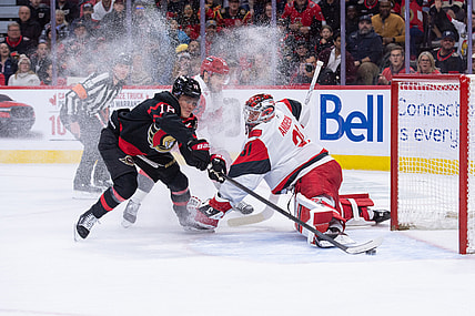 NHL: Carolina Hurricanes at Ottawa Senators