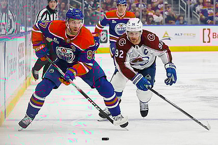 NHL: Colorado Avalanche at Edmonton Oilers