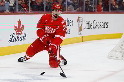 NHL: Columbus Blue Jackets at Detroit Red Wings
