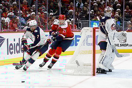 NHL: Columbus Blue Jackets at Washington Capitals