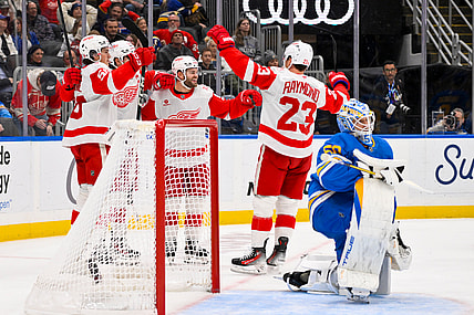 NHL: Detroit Red Wings at St. Louis Blues