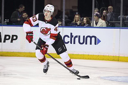 NHL: New Jersey Devils at New York Rangers