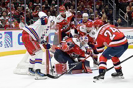 NHL: New York Rangers at Washington Capitals