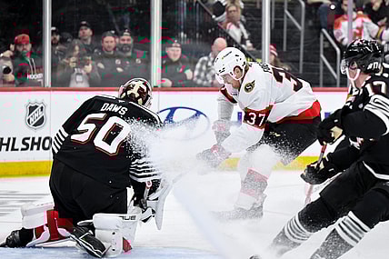 NHL: Ottawa Senators at New Jersey Devils