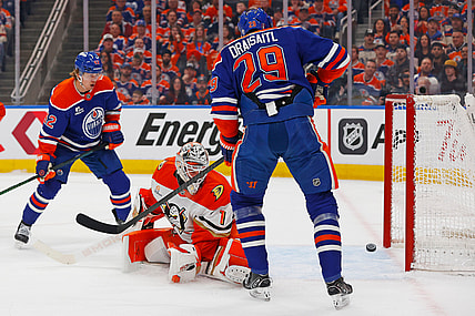 NHL: Stanley Cup Playoffs-Anaheim Ducks at Edmonton Oilers