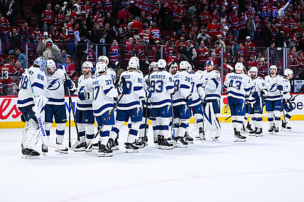 NHL: Stanley Cup Playoffs-Tampa Bay Lightning at Montreal Canadiens