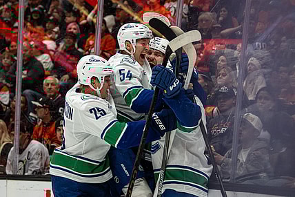 NHL: Vancouver Canucks at Anaheim Ducks