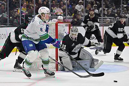 NHL: Vancouver Canucks at Los Angeles Kings