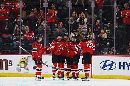NHL: Washington Capitals at New Jersey Devils