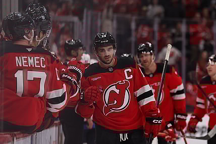 NHL: Winnipeg Jets at New Jersey Devils