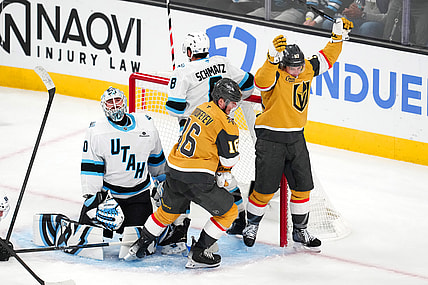 NHL: Stanley Cup Playoffs-Utah Mammoth at Vegas Golden Knights