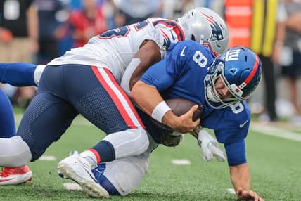 NFL: New England Patriots at New York Giants