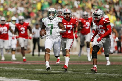 CFB world reacts to Oregon's stunning road upset over No. 3 Ohio State