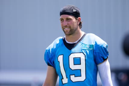 Carolina Panthers wide receiver Adam Thielen