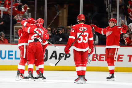 NHL: Ottawa Senators at Detroit Red Wings