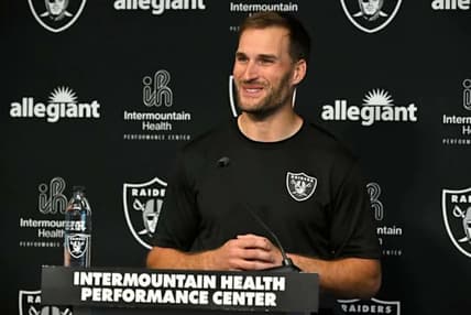 kirk cousins las vegas raiders